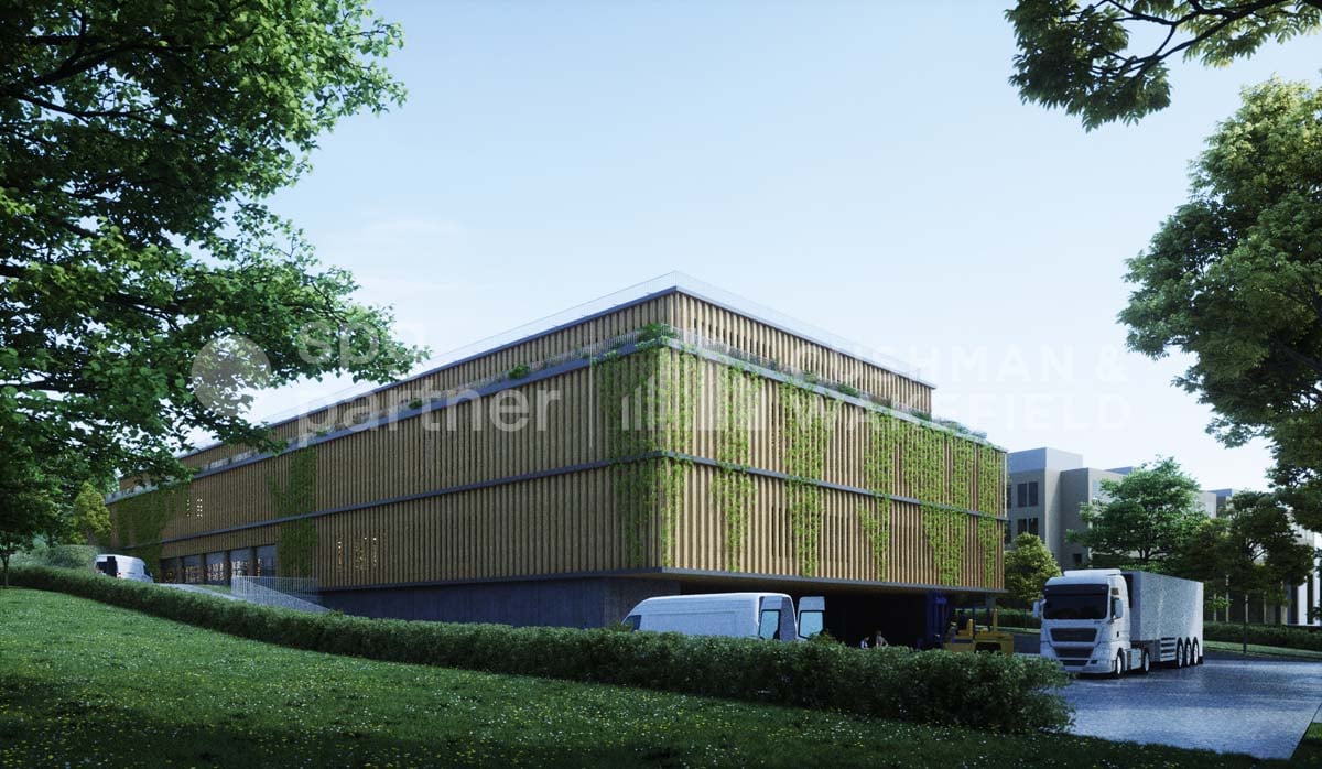 430m² shop