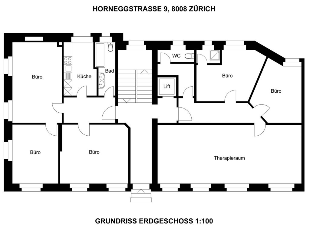 Bureau de 90m²
