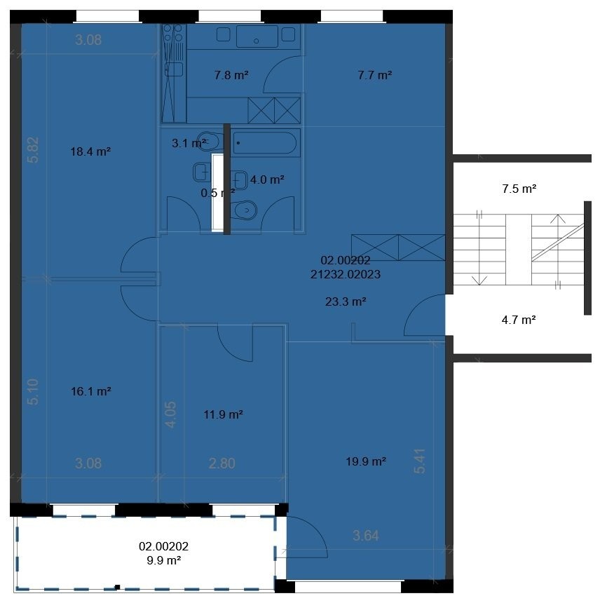 Appartement de 4 ½ pièces, photo 9 sur 9
