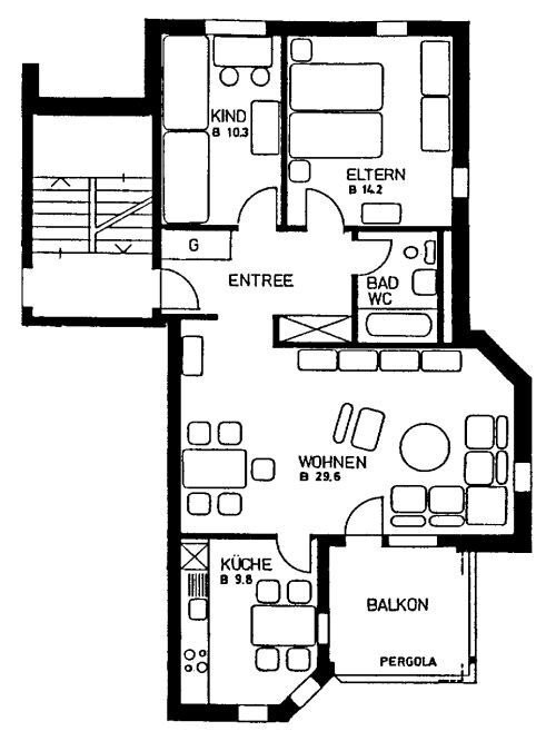 Appartement de 2 ½ pièces, photo 4 sur 4