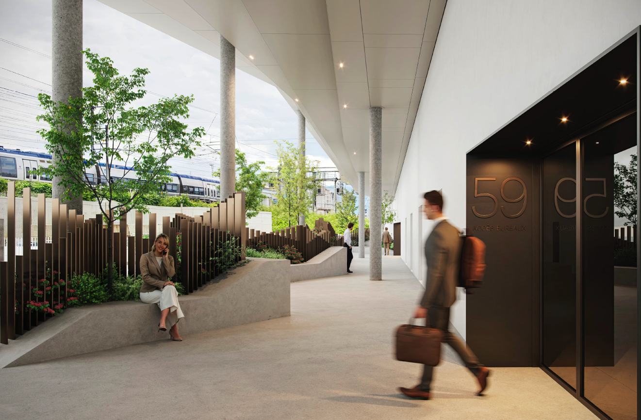 425m² office