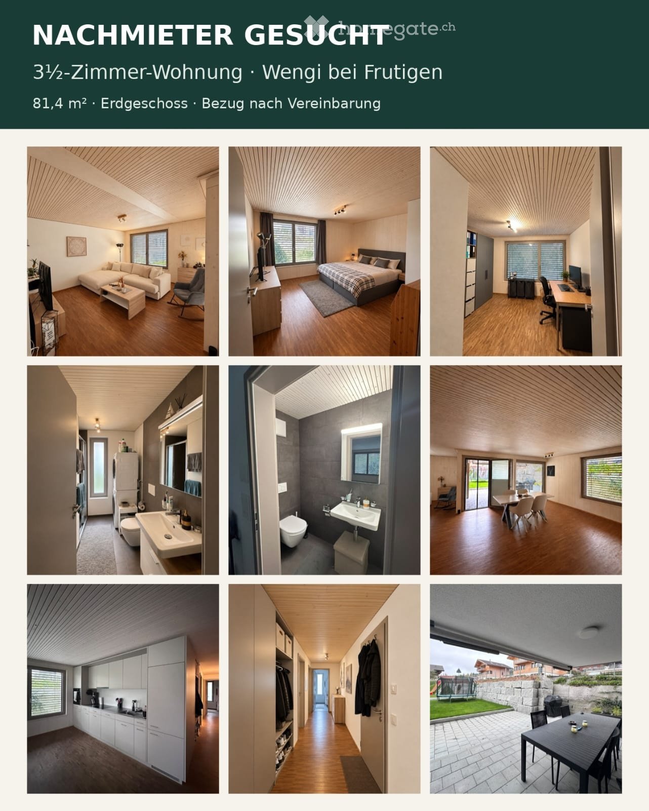 Appartement de 2 ½ pièces