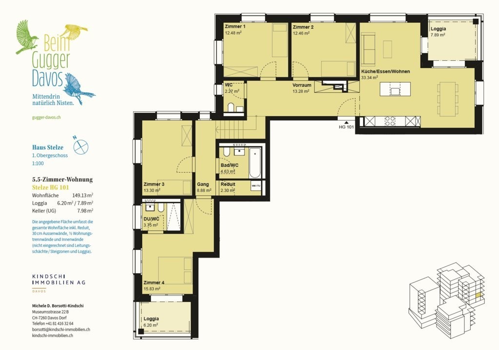 Appartement de 4 ½ pièces