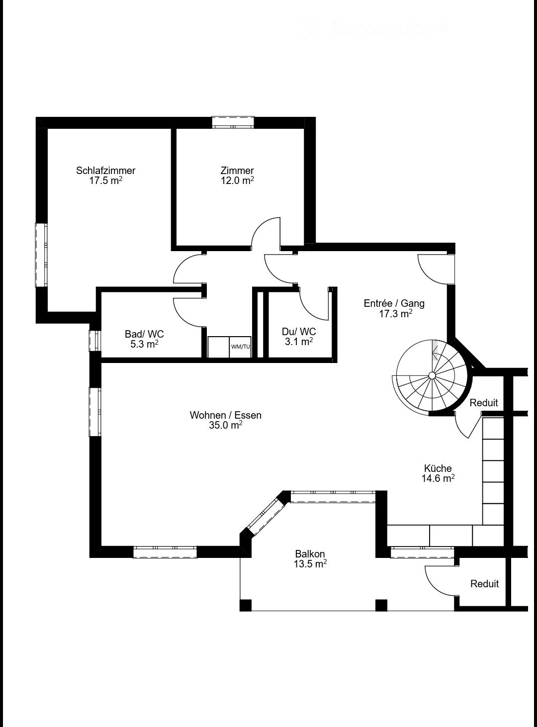 Appartement de 5 pièces, photo 2 sur 5