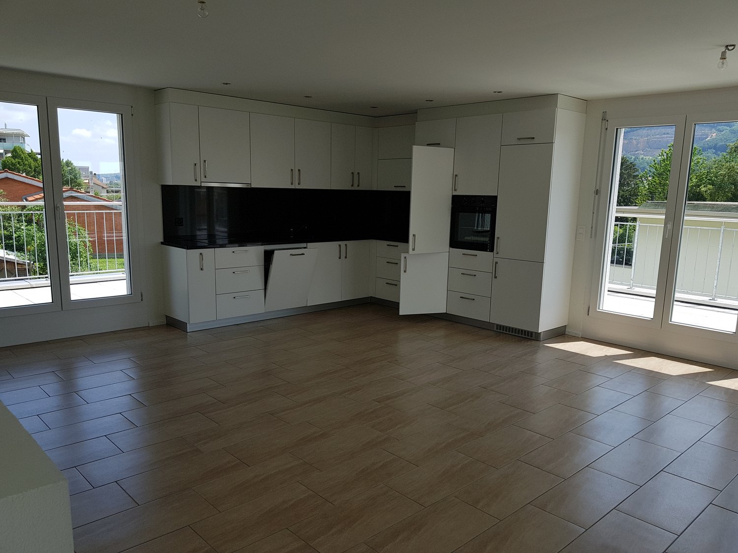 appartement en attique de 3 pièces
