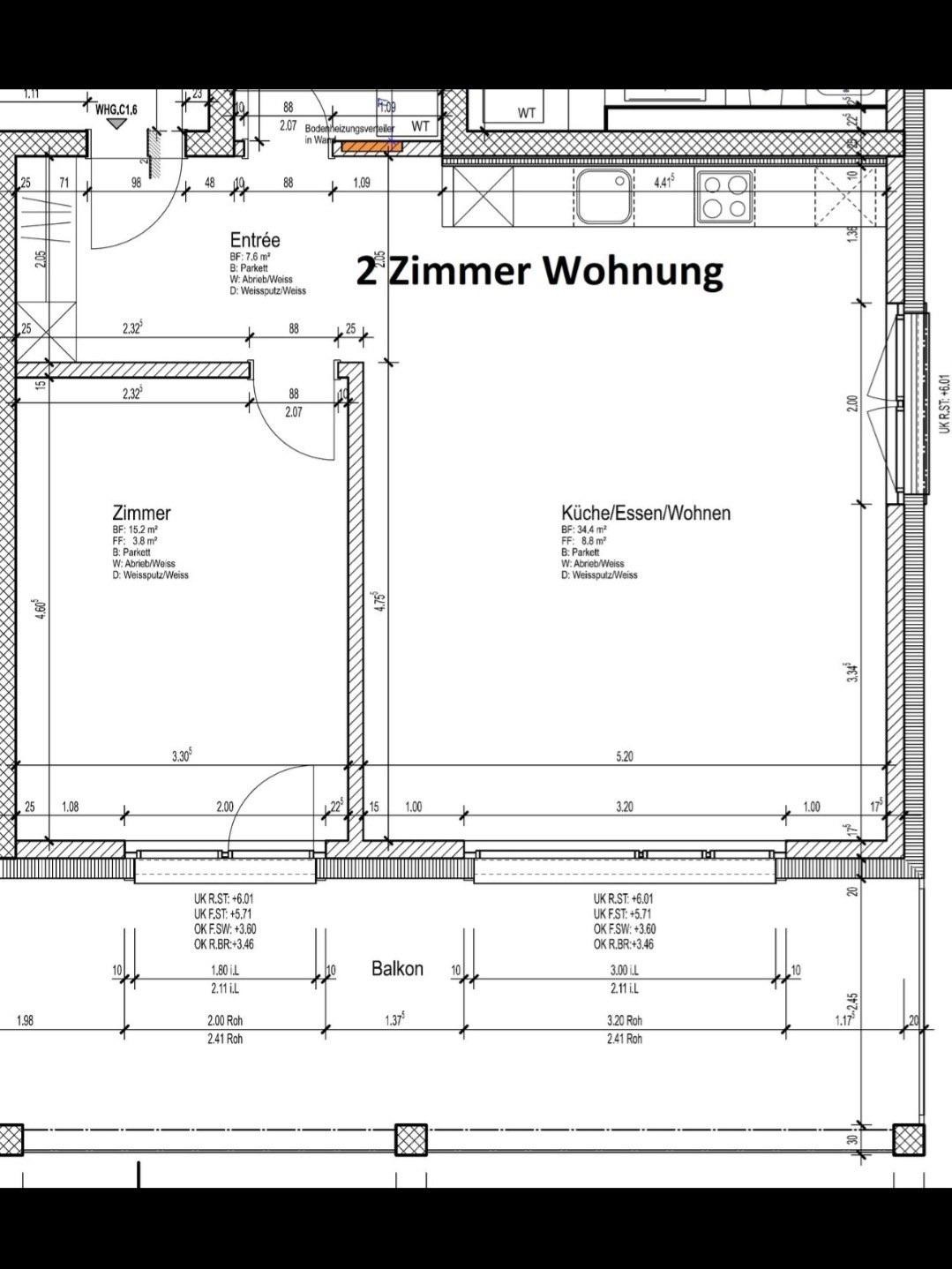 Appartement de 2 pièces