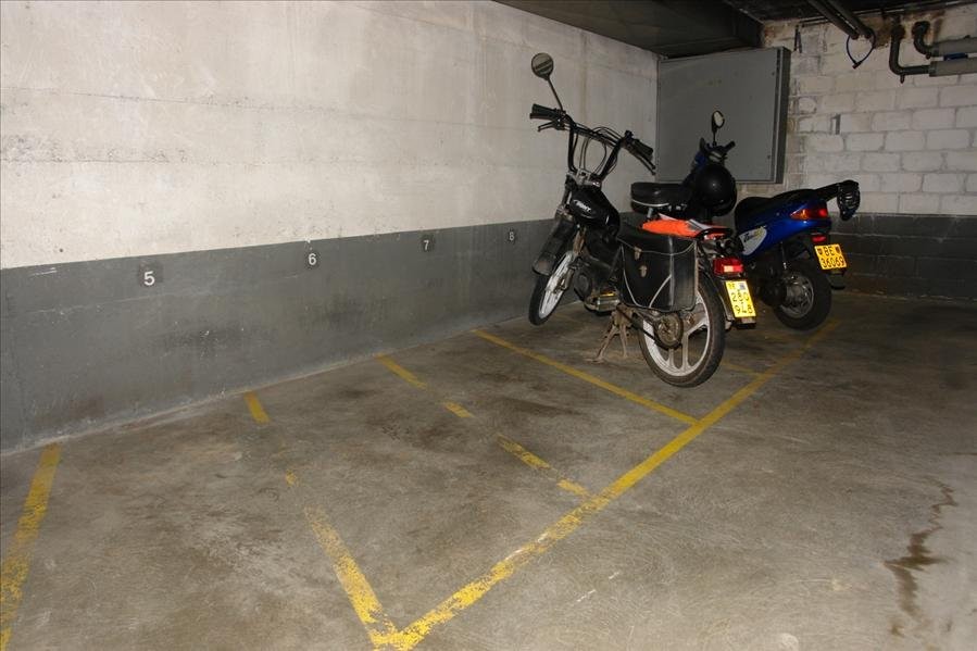 Covered bike parking