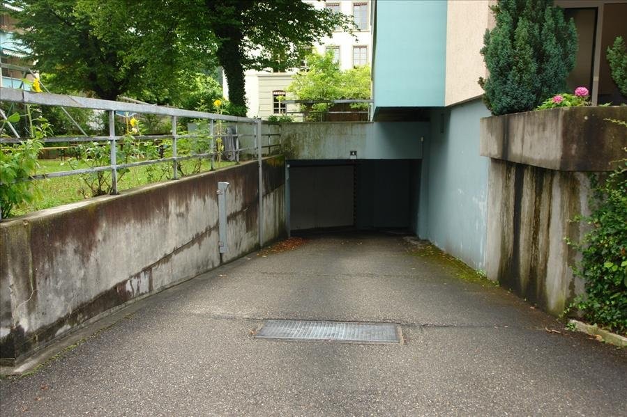 Covered bike parking