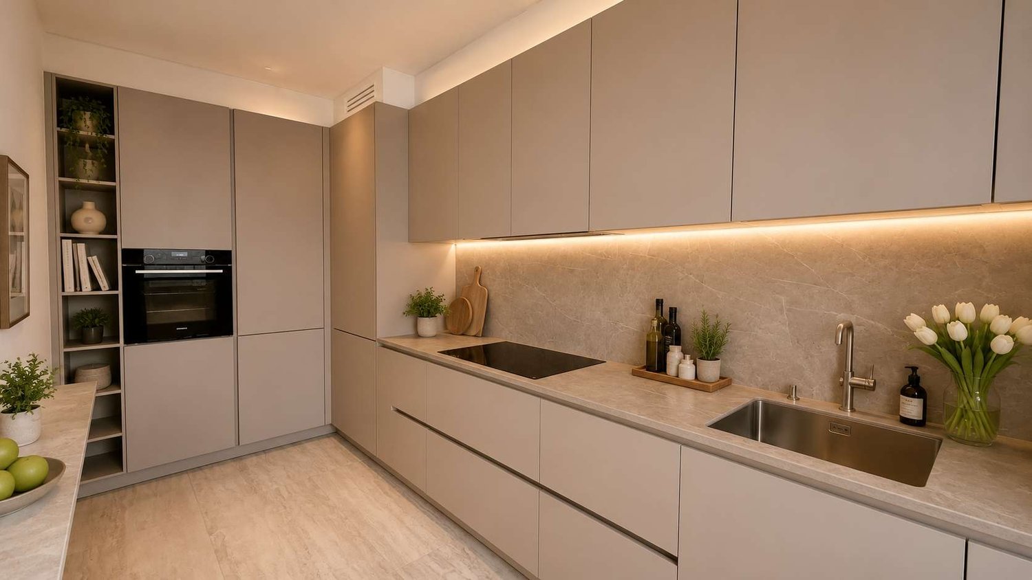 Appartement en attique de 5 pièces