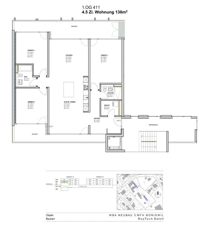 Appartement de 4 ½ pièces, photo 3 sur 10