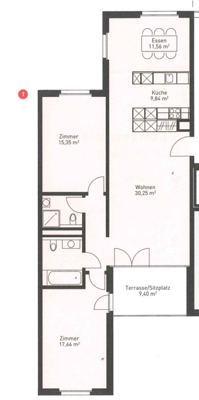 Appartement de 3 ½ pièces, photo 9 sur 9