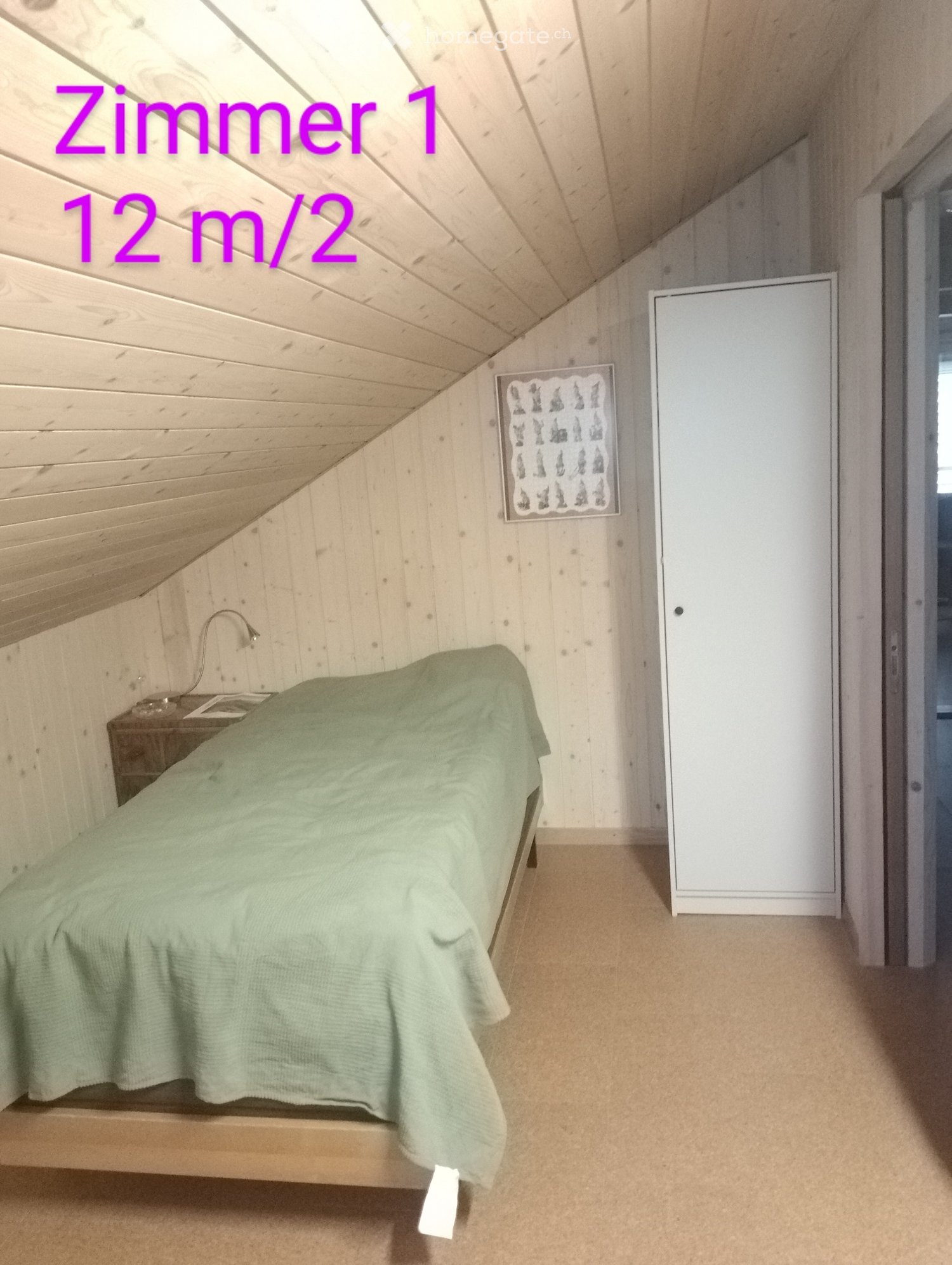 Chambre individuelle d'une pièce, photo 1 sur 5