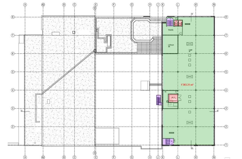 1376m² salle de stockage, photo 7 sur 7