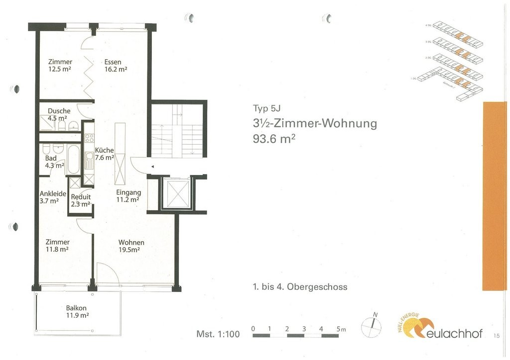 Appartement de 3 ½ pièces, photo 6 sur 7