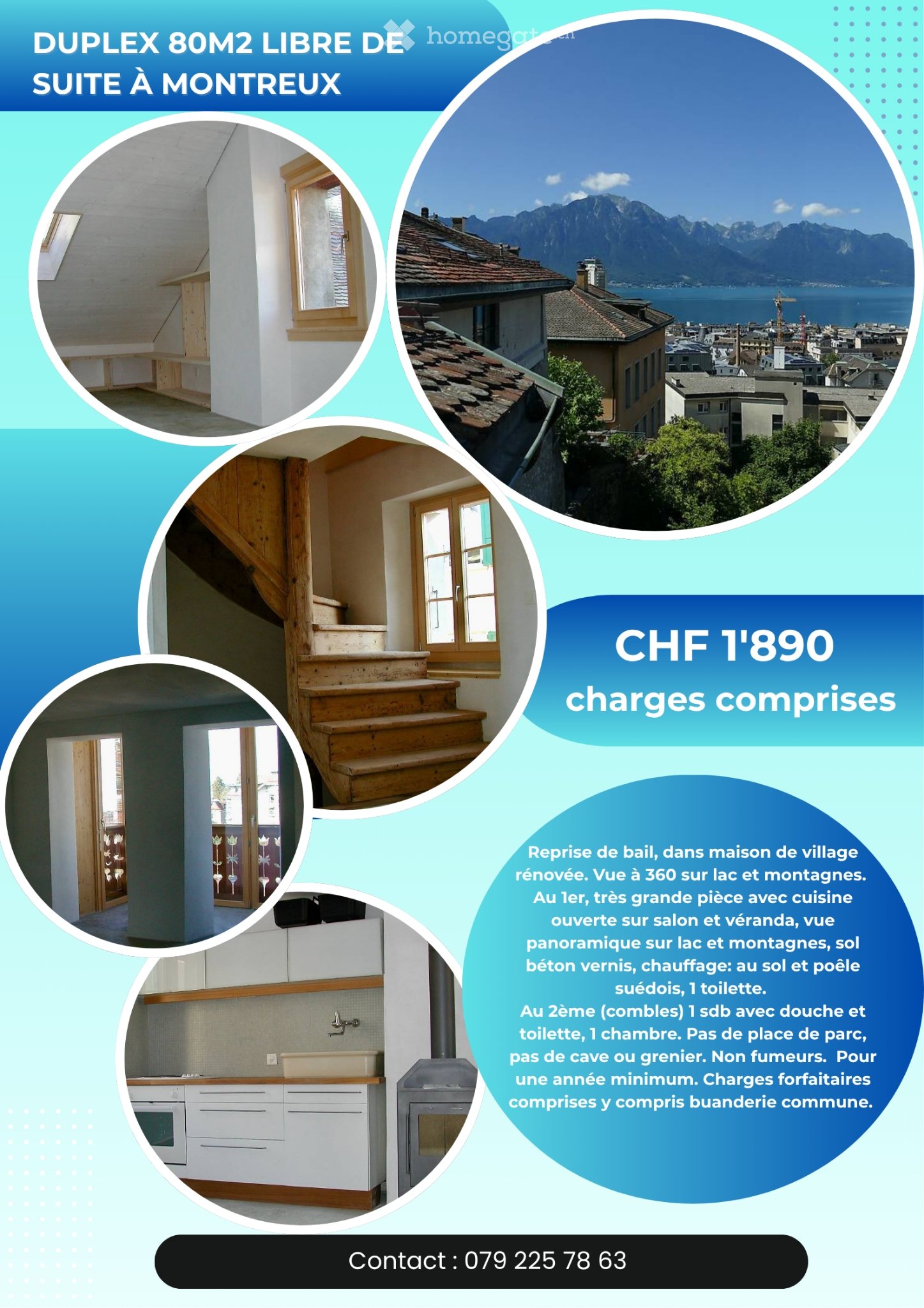 Appartement de 2 ½ pièces