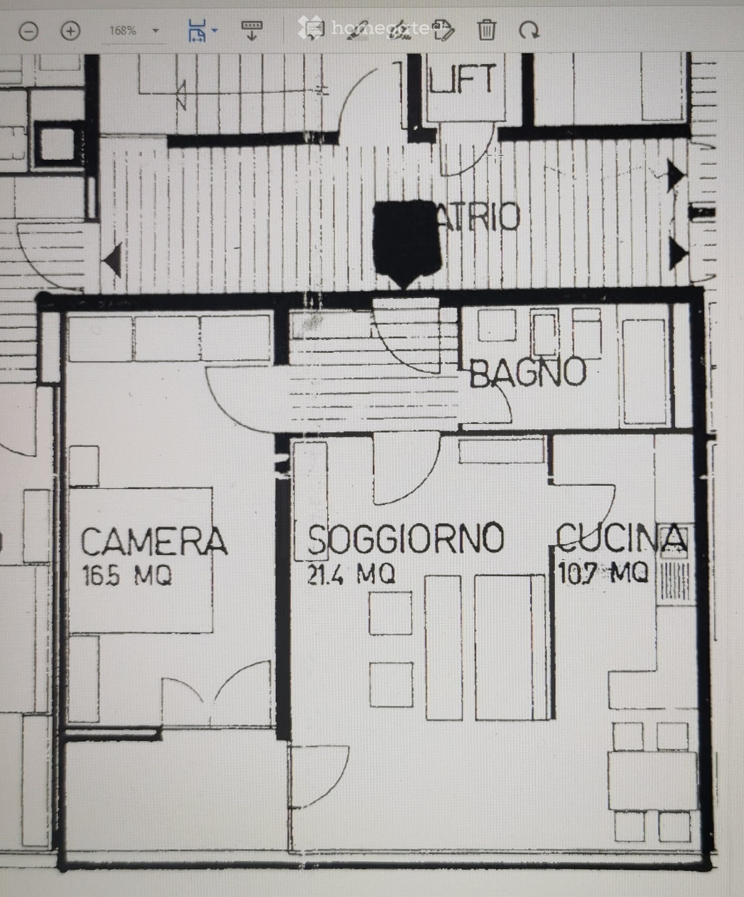 Appartement de 2 ½ pièces, photo 2 sur 5