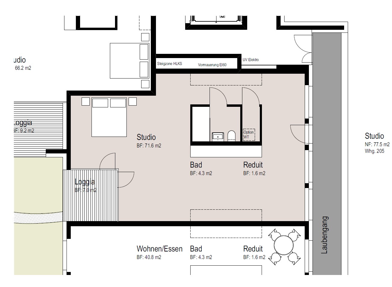 Appartement de 1 ½ pièce, photo 7 sur 7