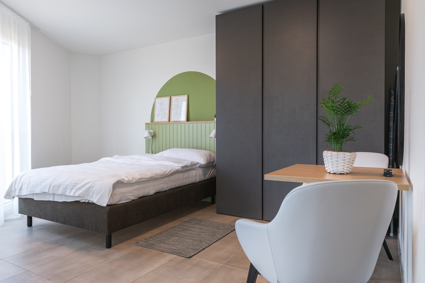 1 ½ pièces appartement meublé, photo 2 sur 6