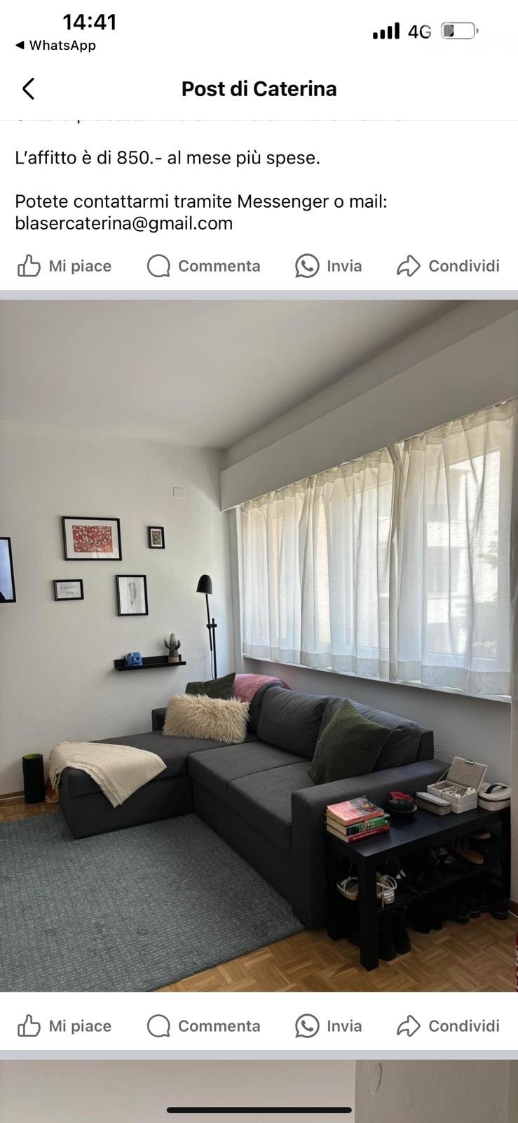 appartement de 2 pièces