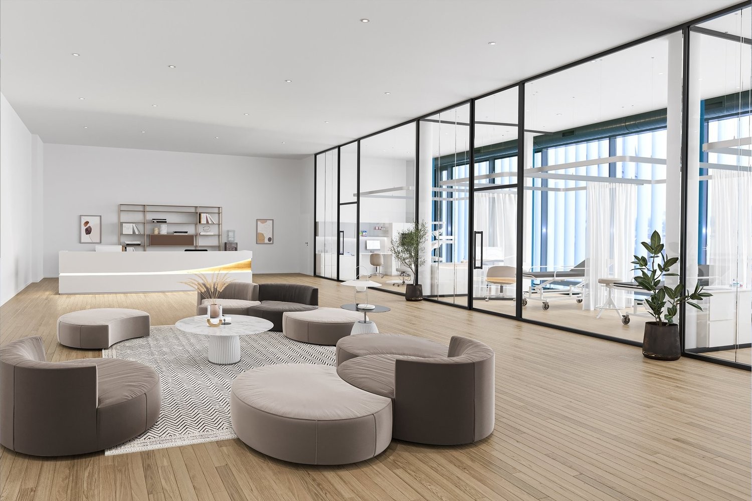 Bureau de 370m²