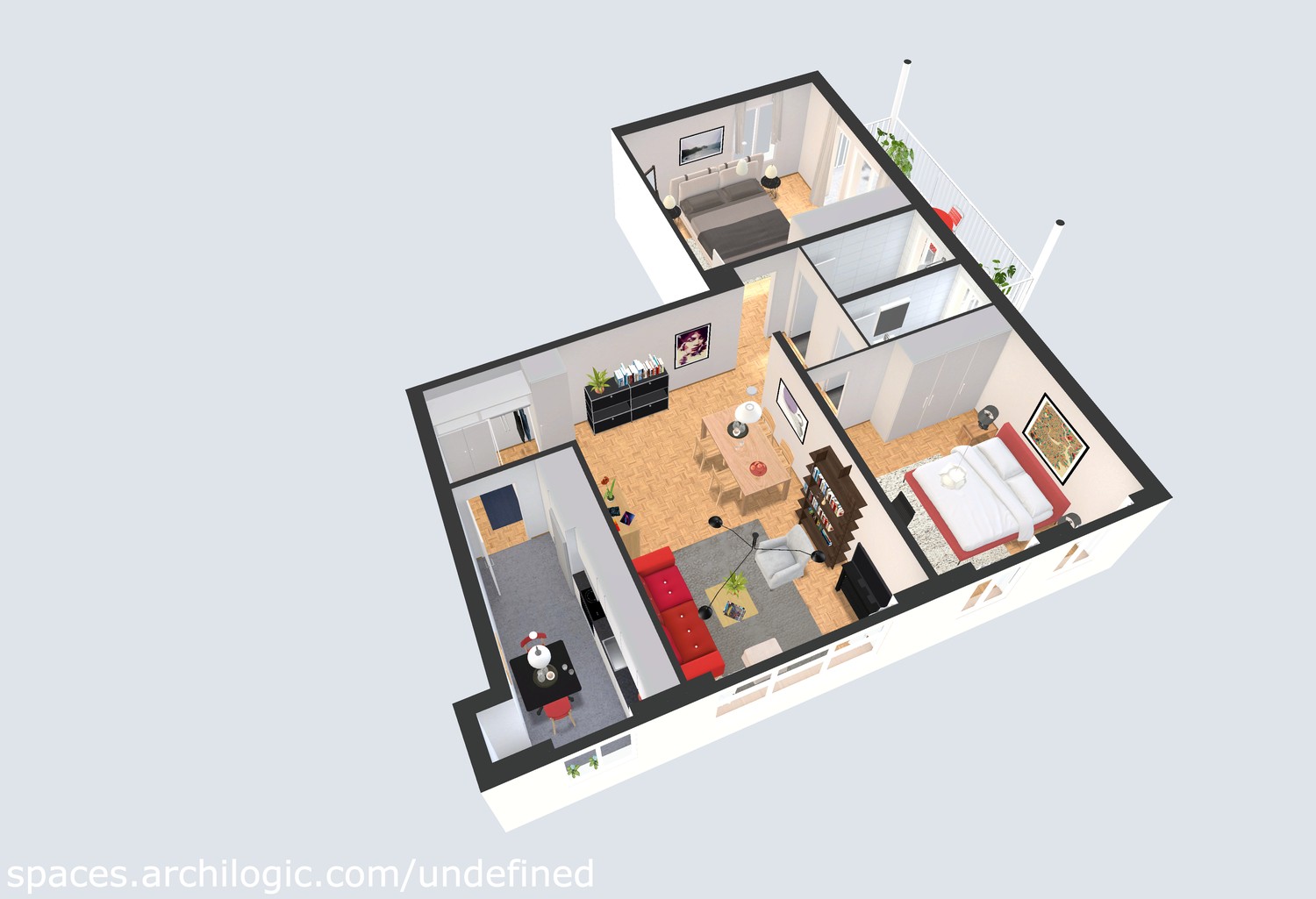 Appartement de 3 pièces, photo 5 sur 8