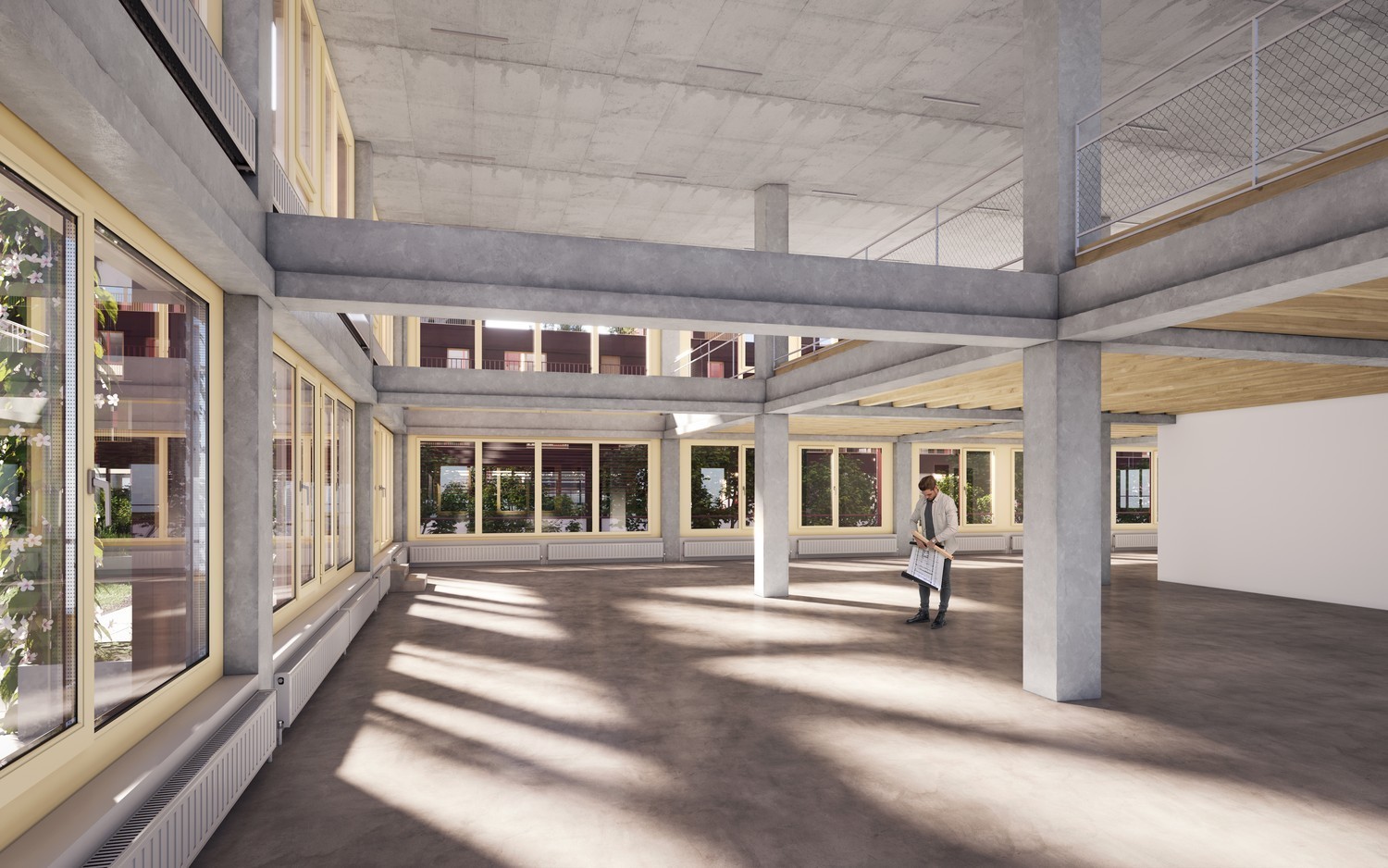 1200m² bureau