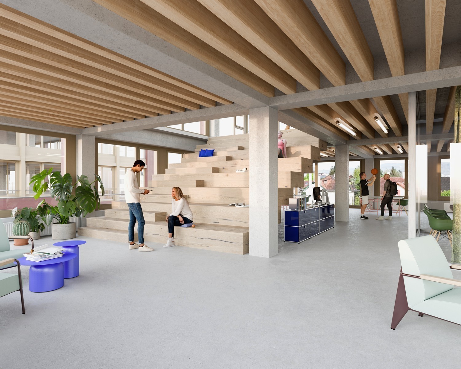 1200m² bureau