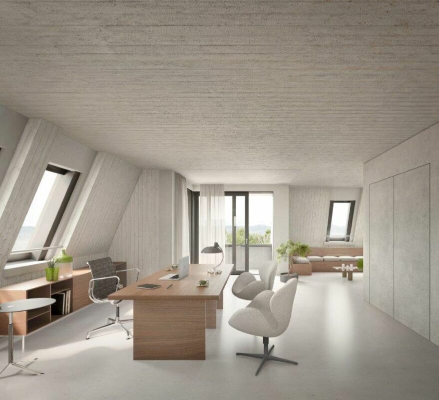 1200m² de bureaux