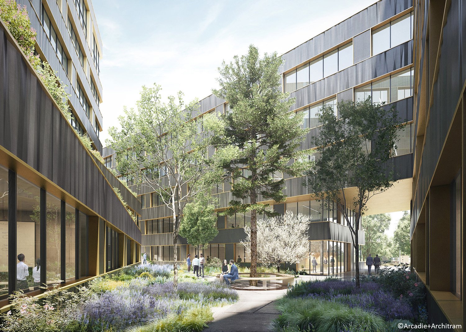 1500m² office