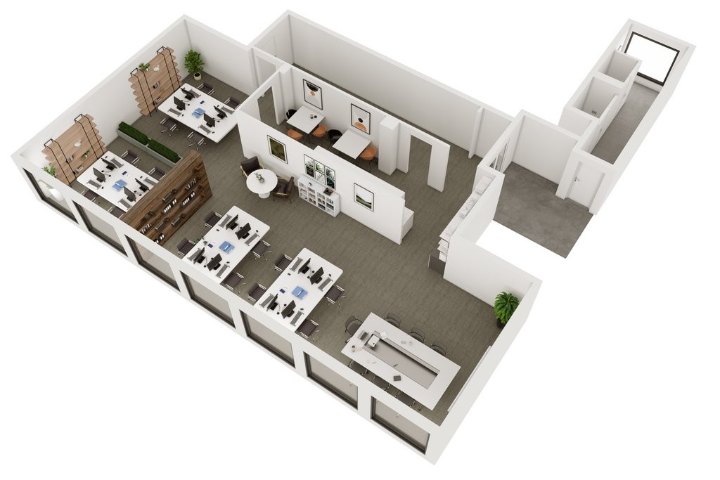103m² bureau