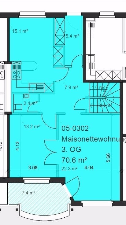 Duplex de 2 ½ pièces, photo 8 sur 8