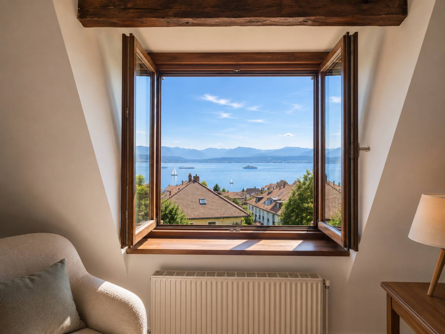 4 rooms furnished flat