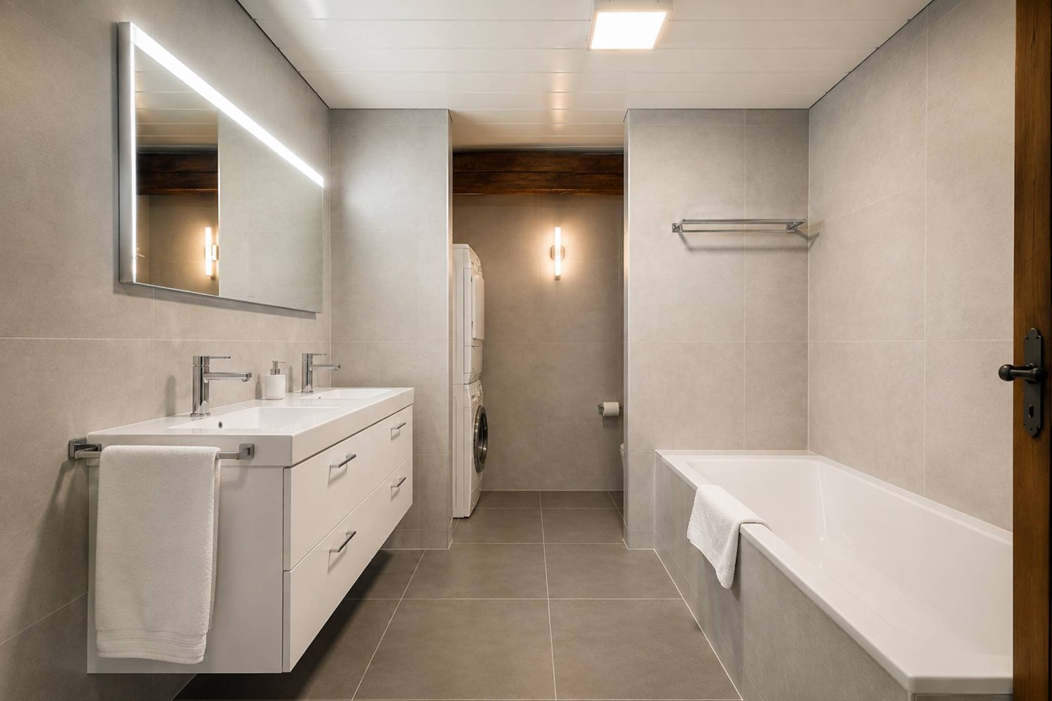 4 rooms furnished flat