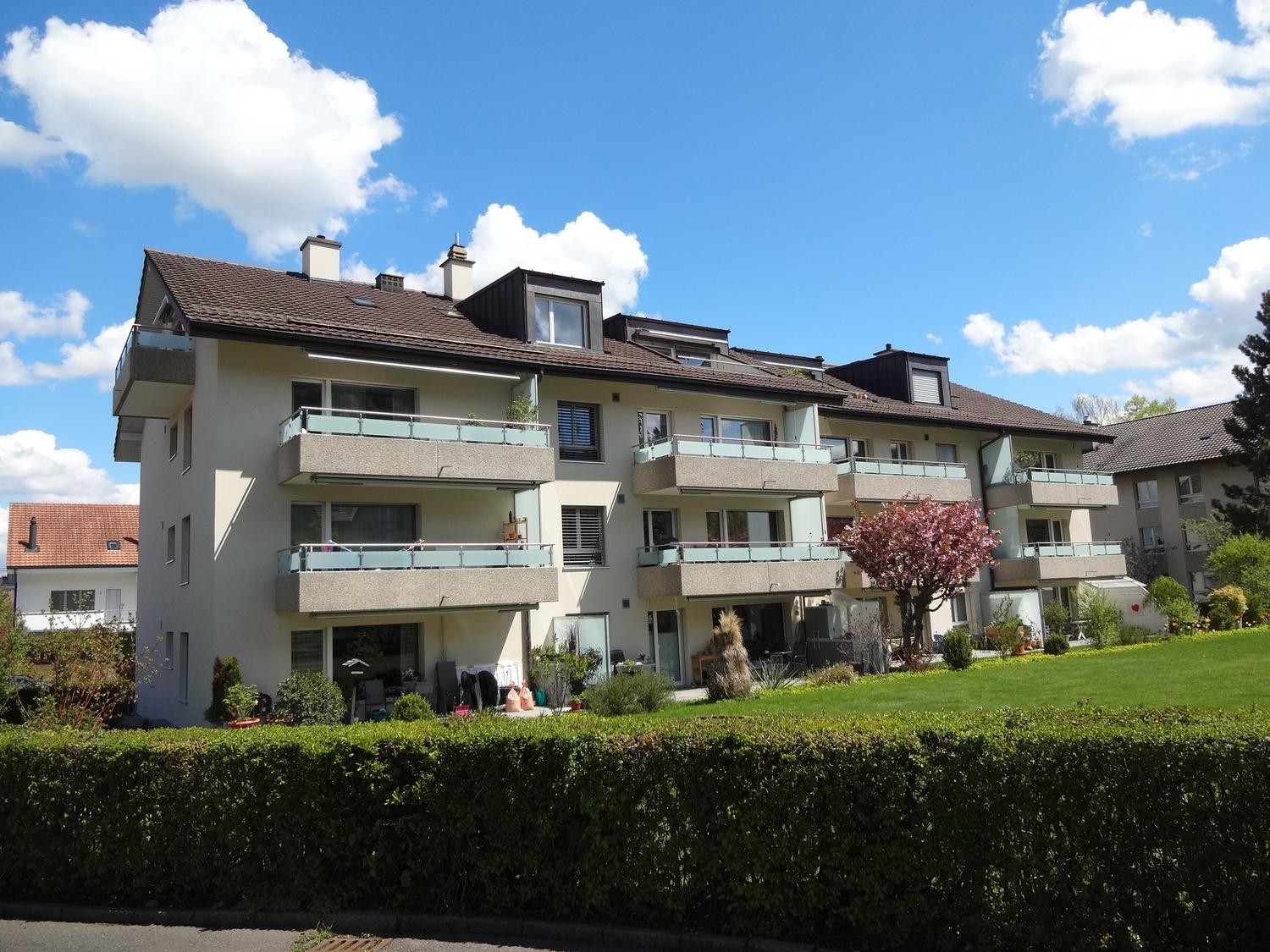 2 pièces en attique