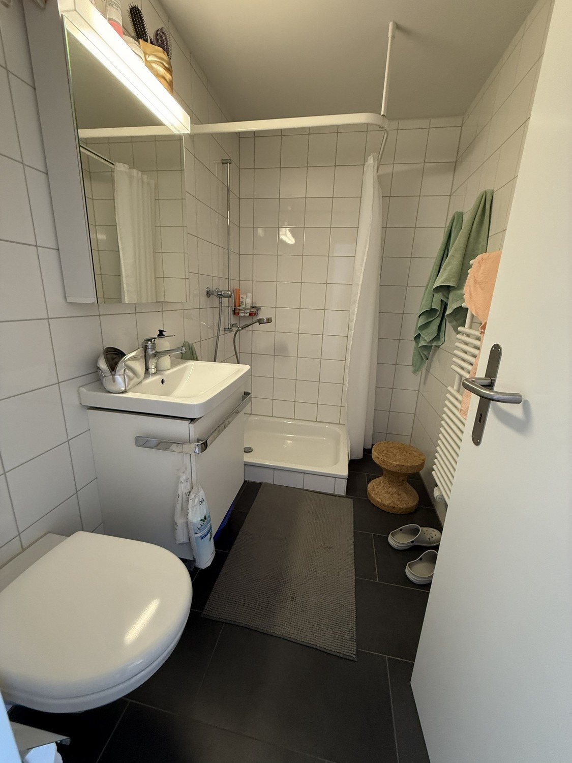 2 pièces en attique