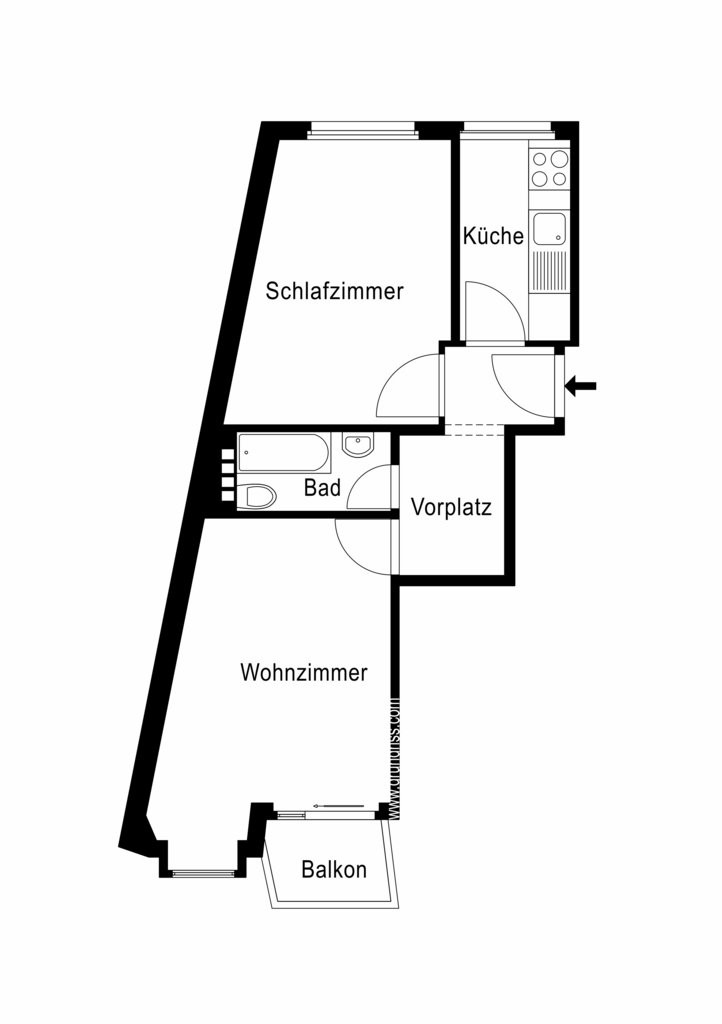 2 rooms apartment, photo 8 sur 8