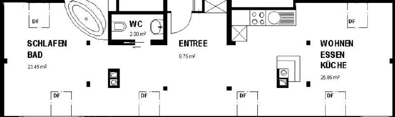 Appartement de 2 ½ pièces, photo 9 sur 10