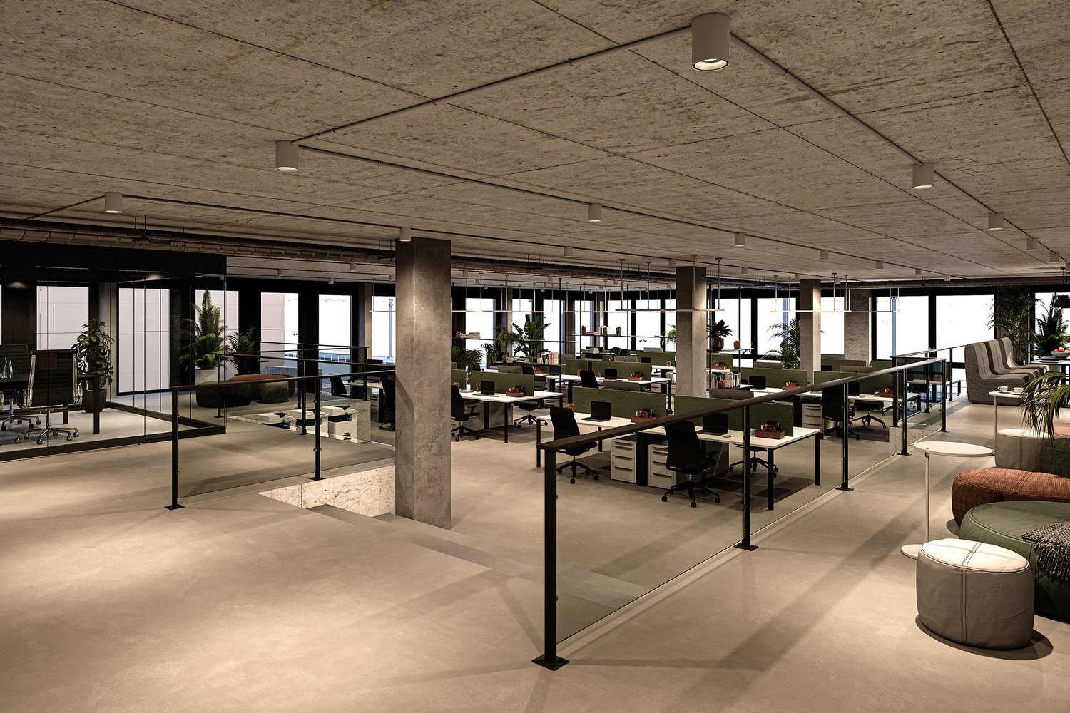 330m² office
