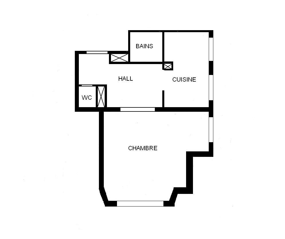 2 rooms apartment