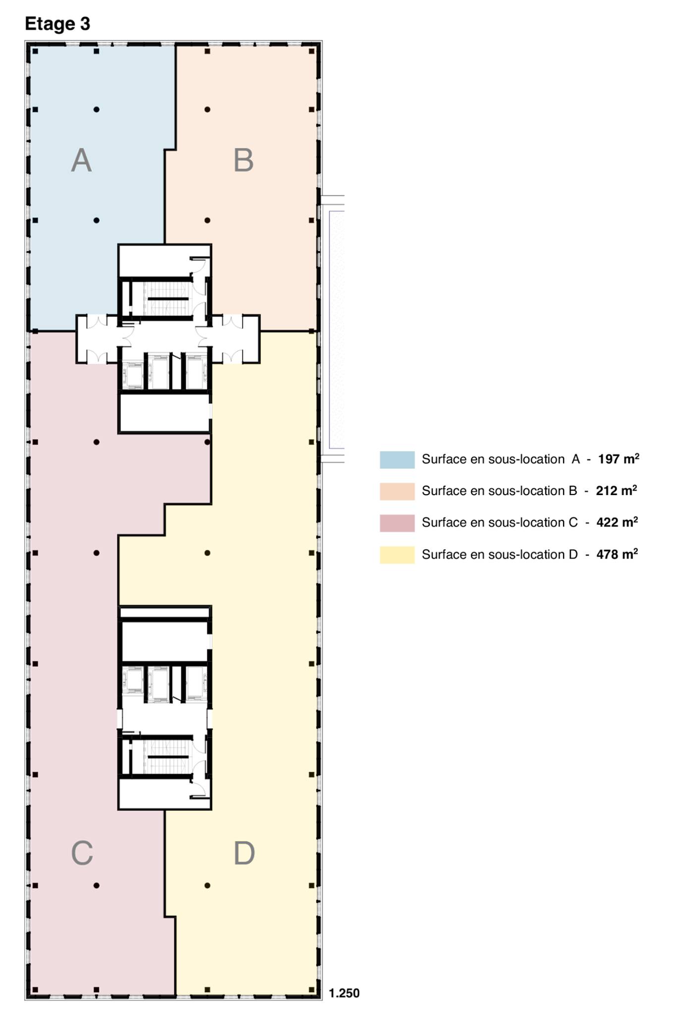 478m² office