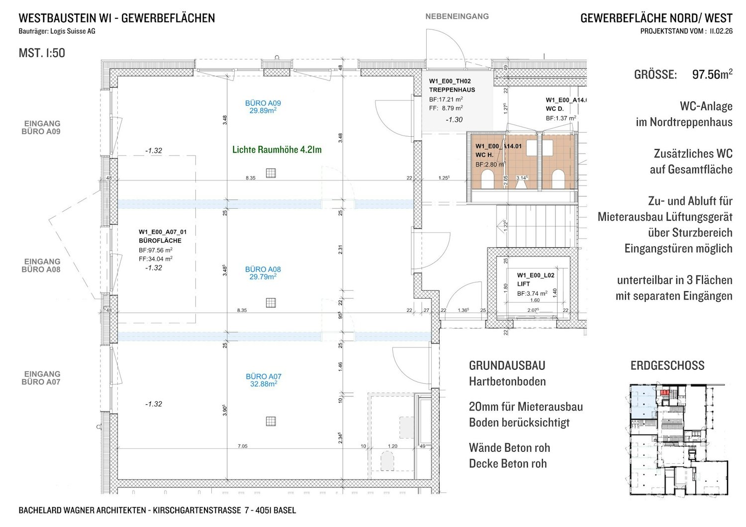 98m² commercial, photo 2 sur 6