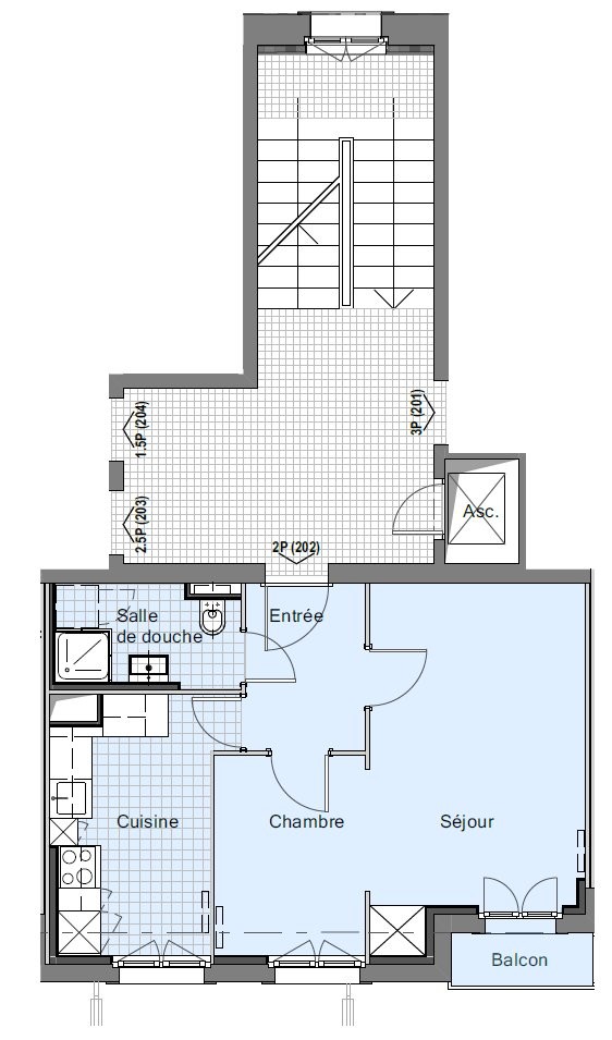 2 ½ rooms apartment, photo 5 sur 5