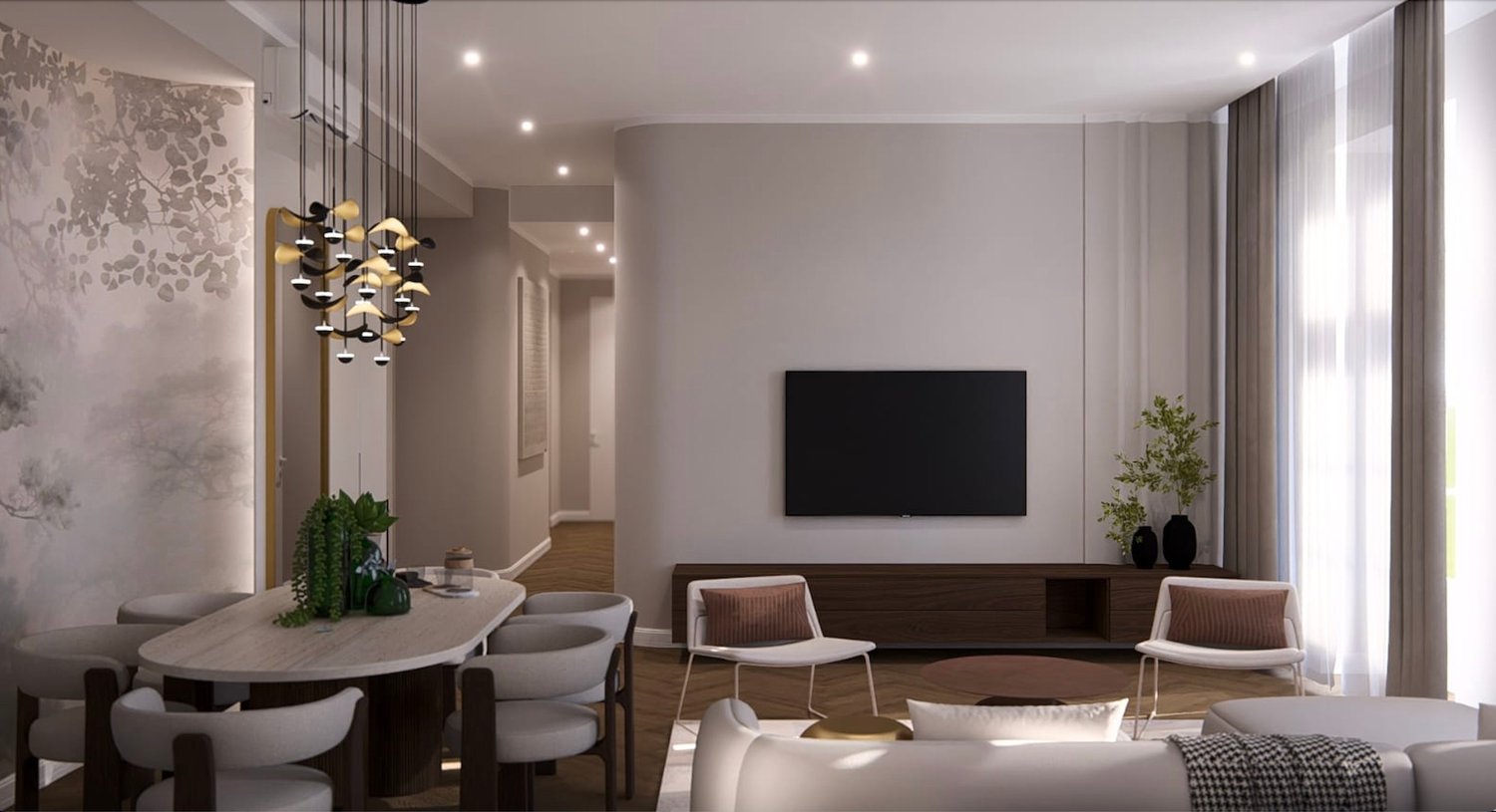3 ½ pièces appartement
