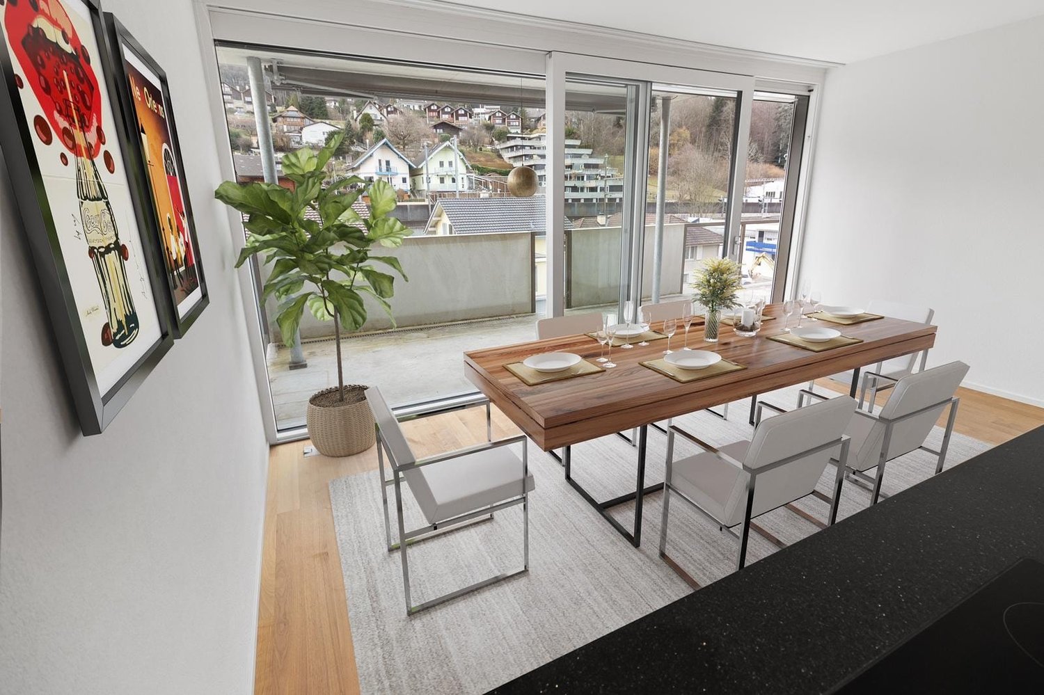 Appartement en attique de 4 ½ pièces, photo 4 sur 10