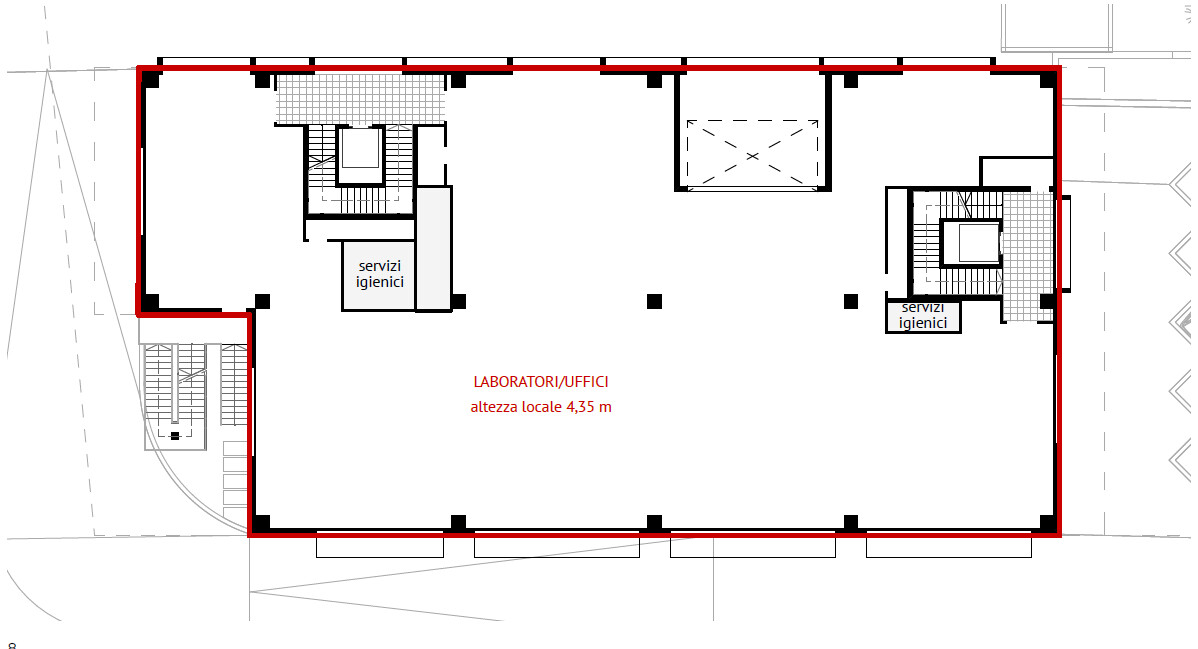 2600m² industrial object