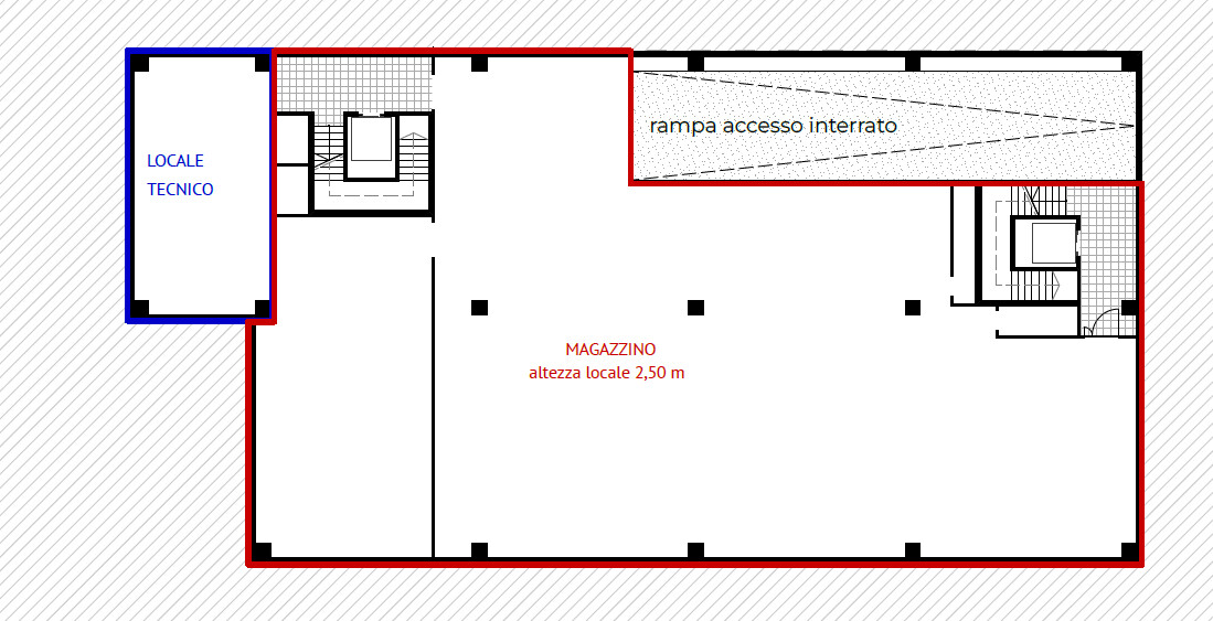 2600m² industrial object