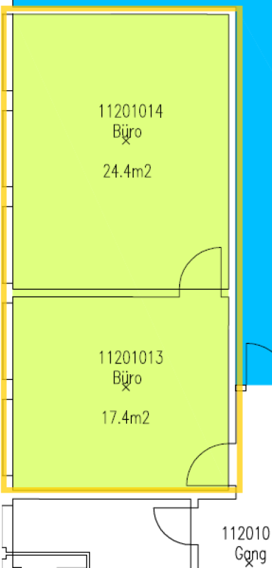 42m² bureau