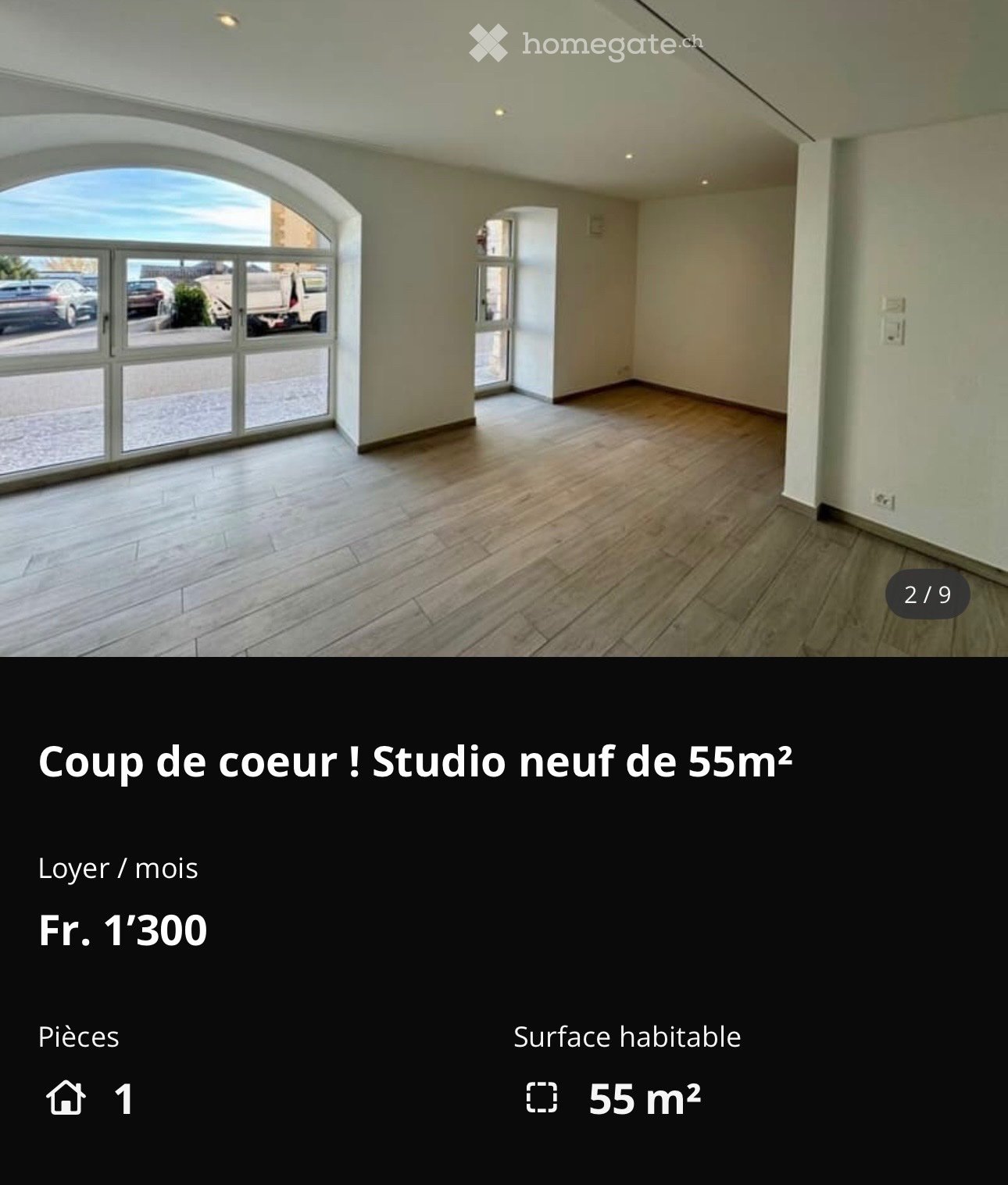 Appartement 1 pièce, photo 1 sur 5