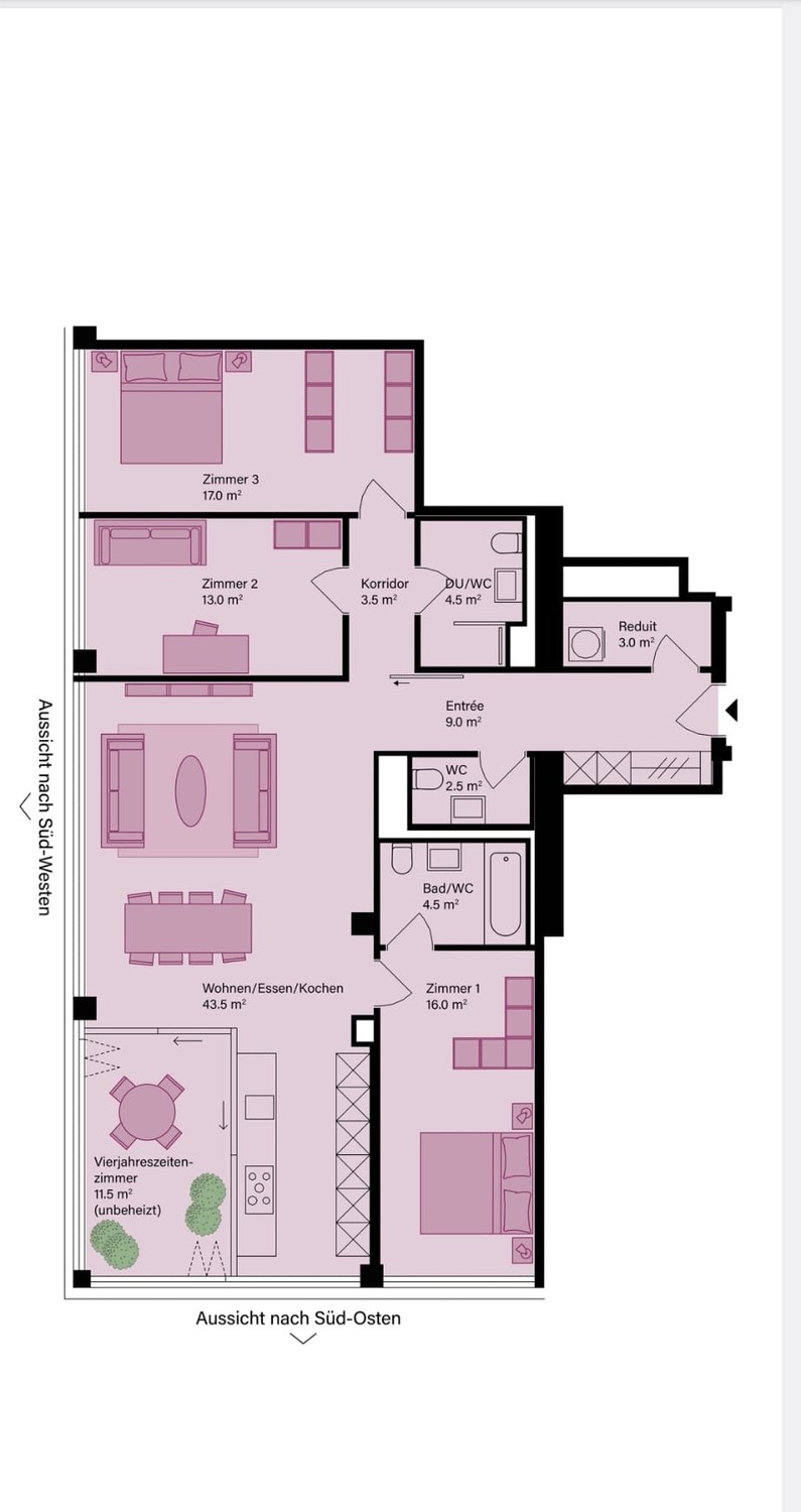 Appartement de 4 ½ pièces, photo 10 sur 10