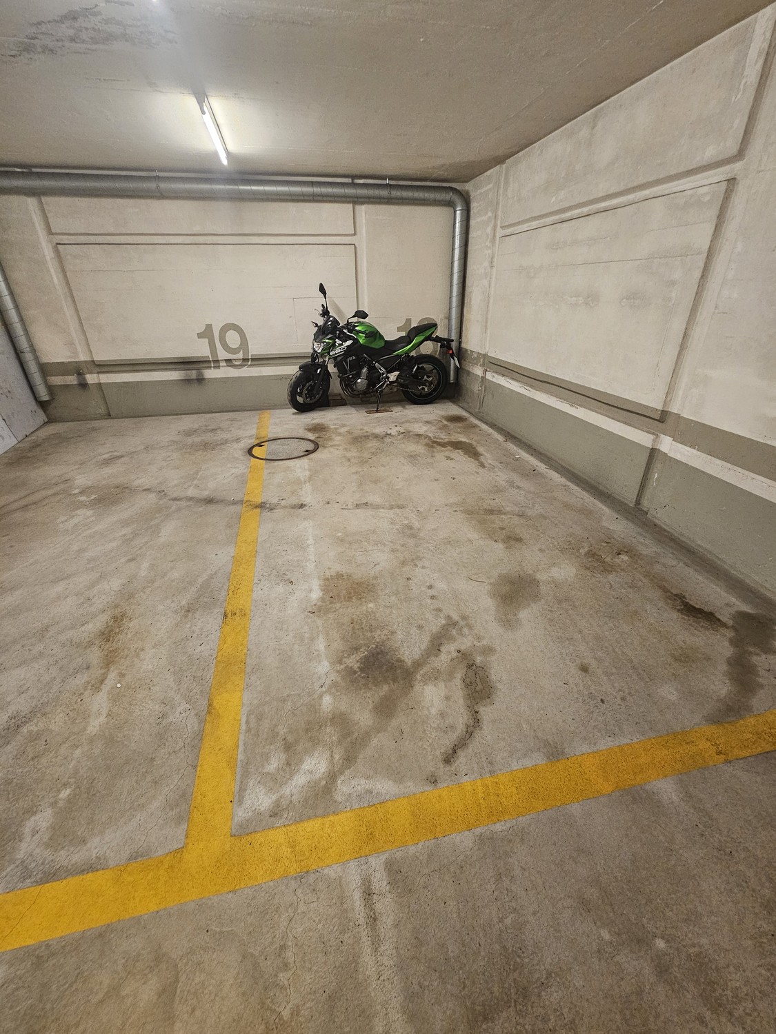 Place de parc souterrain